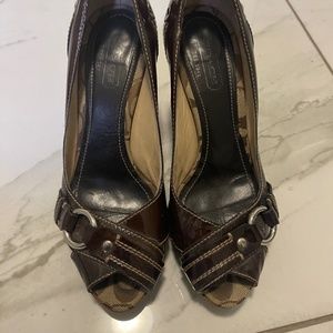 Coach parent leather shoes